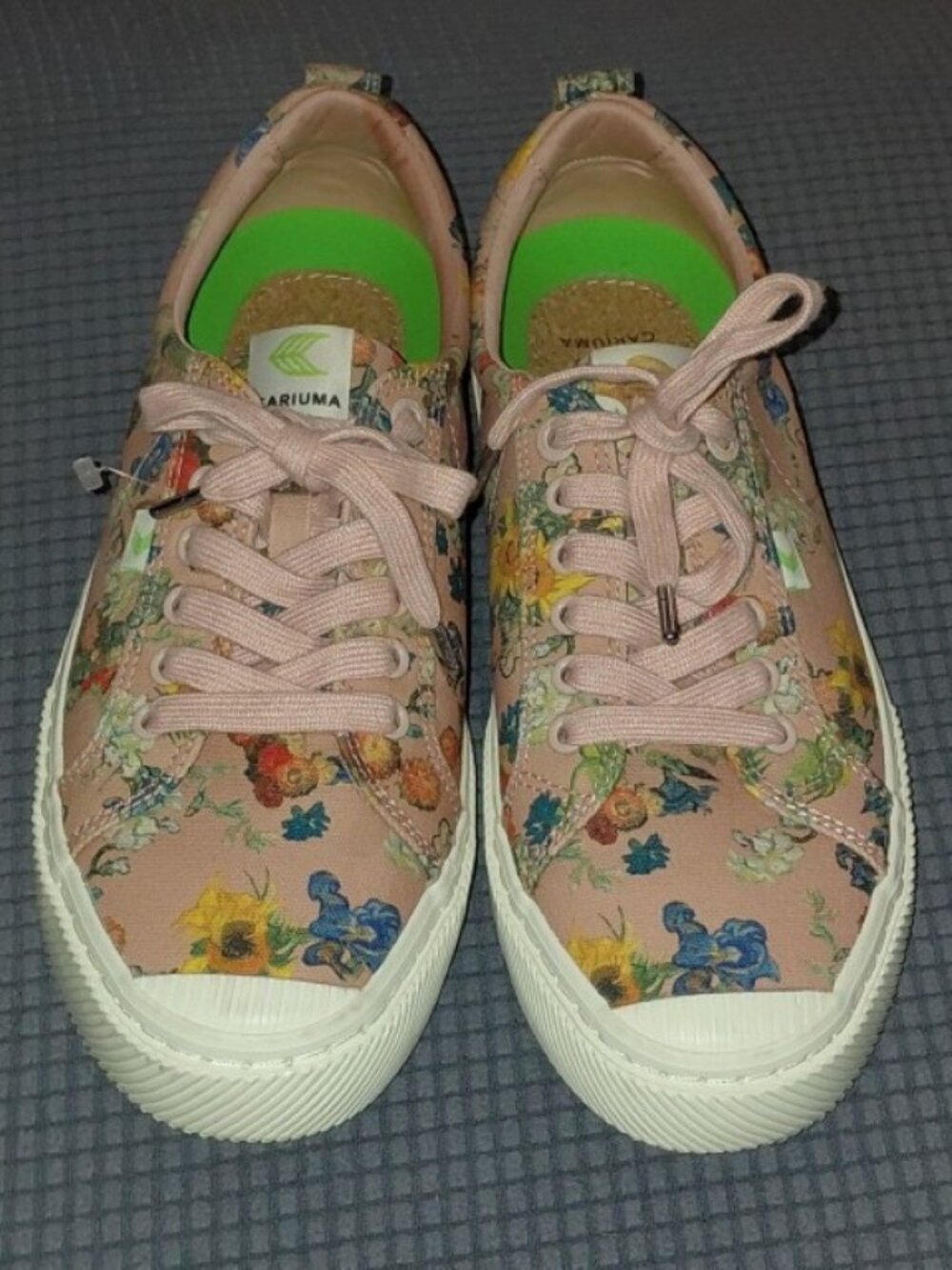 Cariuma x Van Gogh Museum OCA Low Sneakers Jubilee 50 Flower Men 9.5m Women 11M